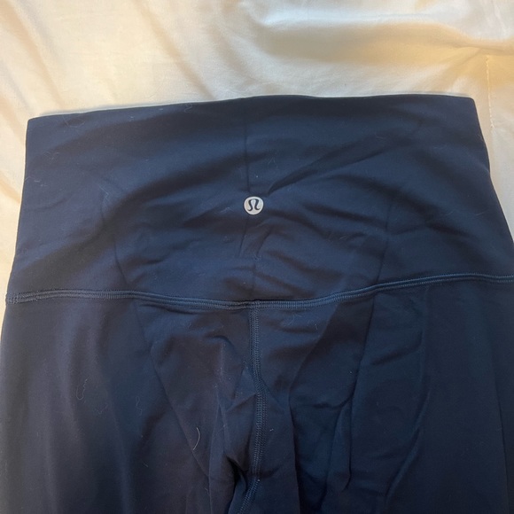 Navy Lululemon Align Leggings - Picture 1 of 3
